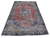 DISTRESSED Vintage Persian Rug, 170 x 266 cm