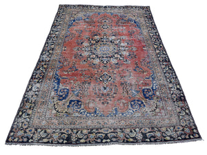 DISTRESSED Vintage Persian Rug, 170 x 266 cm