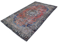 DISTRESSED Vintage Persian Rug, 170 x 266 cm