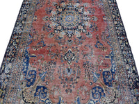 DISTRESSED Vintage Persian Rug, 170 x 266 cm