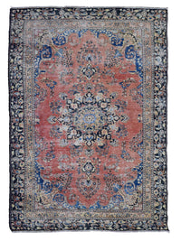DISTRESSED Vintage Persian Rug, 170 x 266 cm