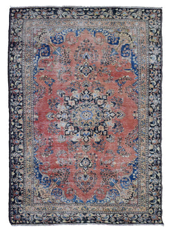 DISTRESSED Vintage Persian Rug, 170 x 266 cm (New Arrival)
