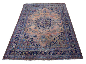 DISTRESSED Vintage Persian Rug, 240 x 320 cm
