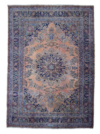 DISTRESSED Vintage Persian Rug, 240 x 320 cm