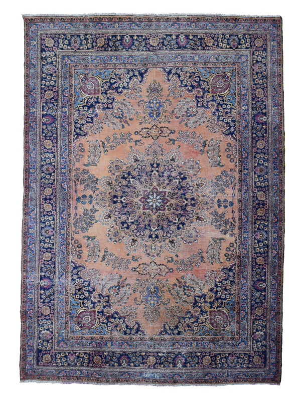 DISTRESSED Vintage Persian Rug, 240 x 320 cm