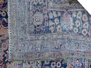 DISTRESSED Vintage Persian Rug, 240 x 320 cm