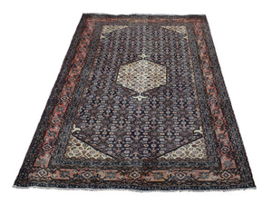DISTRESSED Vintage Persian Rug, 193 x 284 cm