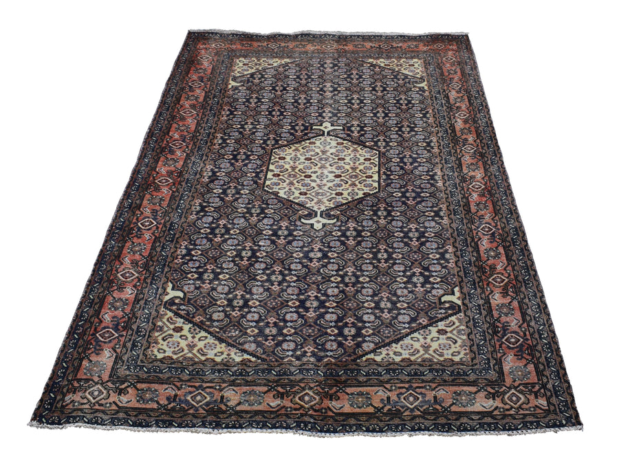 DISTRESSED Vintage Persian Rug, 193 x 284 cm