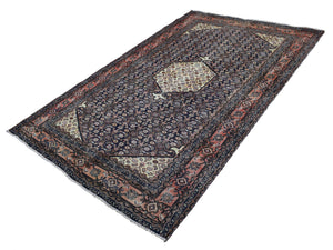 DISTRESSED Vintage Persian Rug, 193 x 284 cm