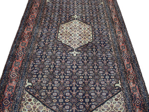 DISTRESSED Vintage Persian Rug, 193 x 284 cm
