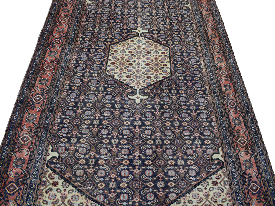 DISTRESSED Vintage Persian Rug, 193 x 284 cm