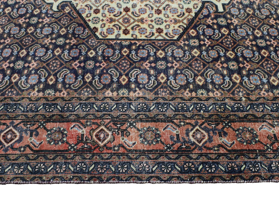 DISTRESSED Vintage Persian Rug, 193 x 284 cm