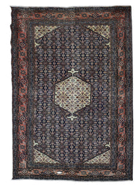DISTRESSED Vintage Persian Rug, 193 x 284 cm