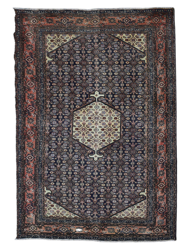 DISTRESSED Vintage Persian Rug, 193 x 284 cm