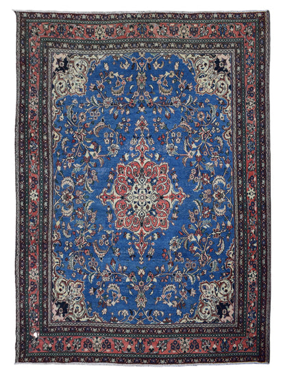 Hamadan Vintage Persian Rug, 260 x 330 cm (New Arrival)