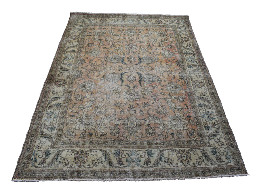 DISTRESSED Vintage Persian Rug, 250 x 330 cm