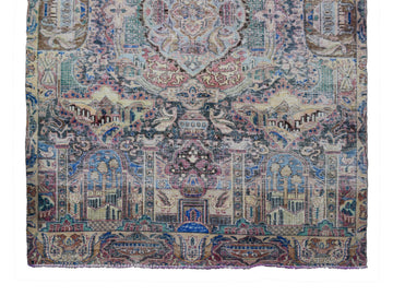 DISTRESSED Vintage Persian Rug, 165 x 283 cm (New Arrival)