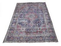 DISTRESSED Vintage Persian Rug, 242 x 330 cm
