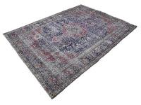 DISTRESSED Vintage Persian Rug, 242 x 330 cm