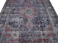 DISTRESSED Vintage Persian Rug, 242 x 330 cm
