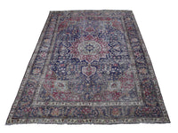 DISTRESSED Vintage Persian Rug, 248 x 330 cm