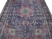 DISTRESSED Vintage Persian Rug, 248 x 330 cm