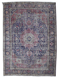 DISTRESSED Vintage Persian Rug, 248 x 330 cm