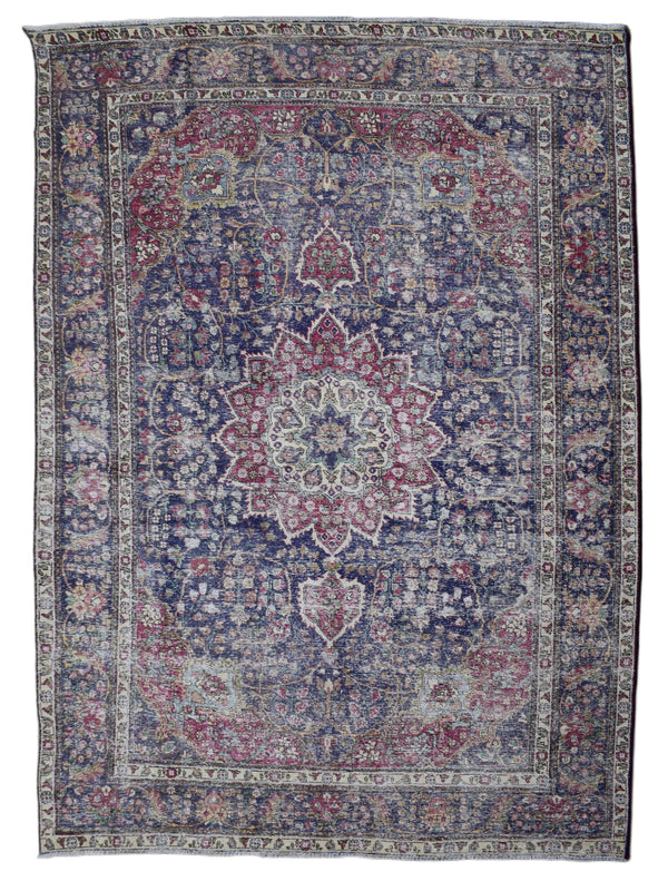 DISTRESSED Vintage Persian Rug, 248 x 330 cm