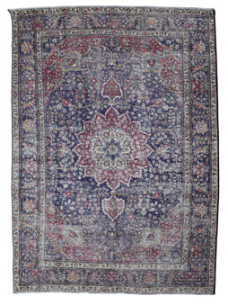 DISTRESSED Vintage Persian Rug, 248 x 330 cm (New Arrival)