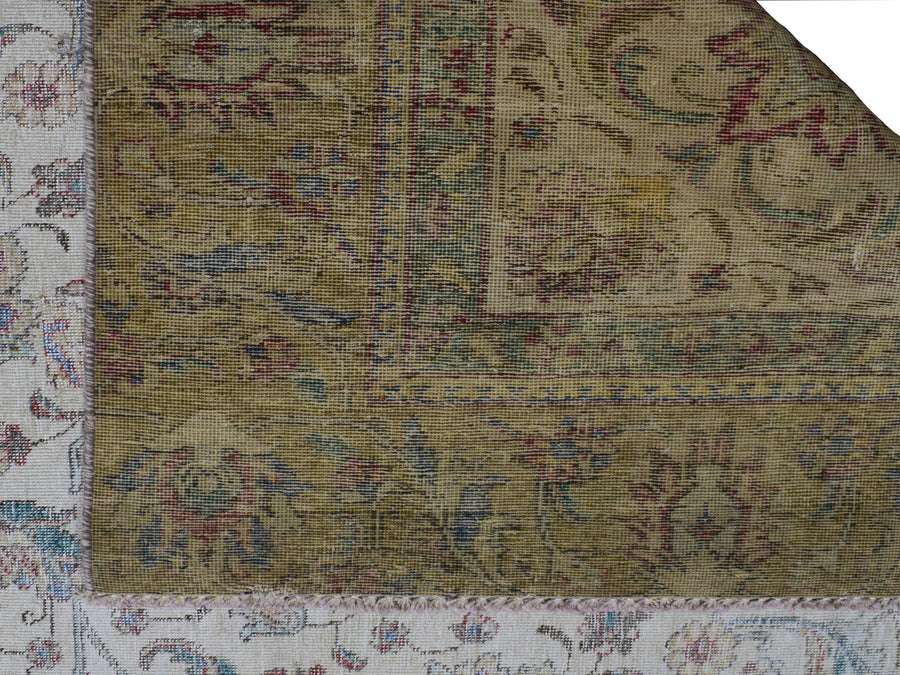 DISTRESSED Vintage Persian Rug, 271 x 322 cm