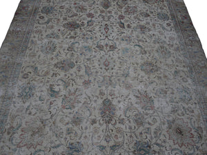 DISTRESSED Vintage Persian Rug, 271 x 322 cm