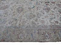 DISTRESSED Vintage Persian Rug, 271 x 322 cm