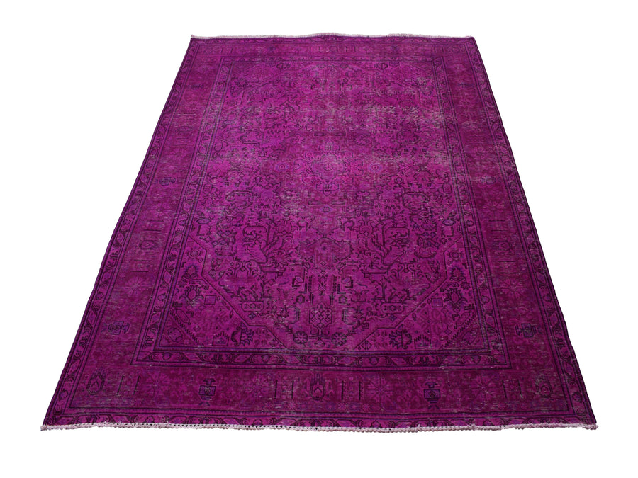 OVERDYED Vintage Persian Rug, 237 x 317 cm