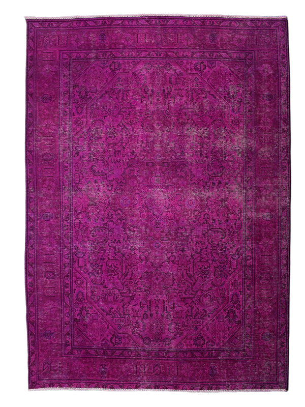 OVERDYED Vintage Persian Rug, 237 x 317 cm