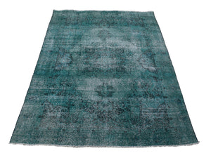 OVERDYED Vintage Persian Rug, 187 x 264 cm