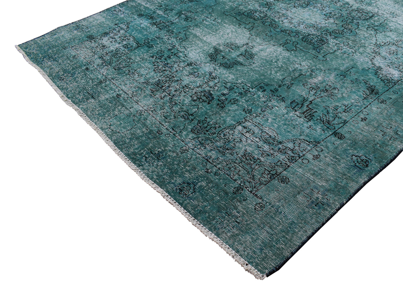 OVERDYED Vintage Persian Rug, 187 x 264 cm