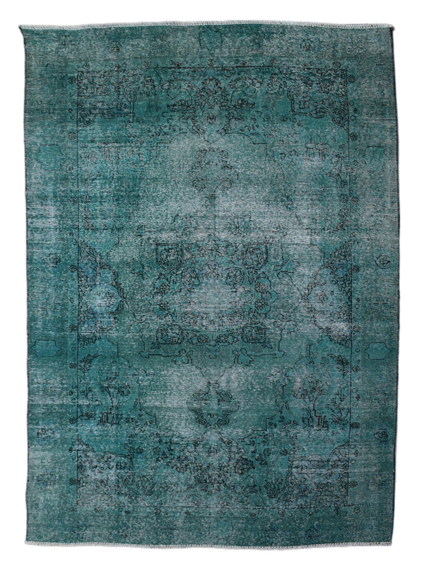 OVERDYED Vintage Persian Rug, 187 x 264 cm