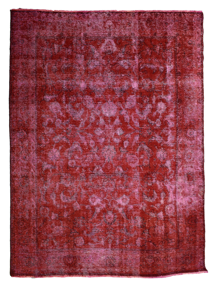 OVERDYED Vintage Persian Rug, 231 x 320 cm