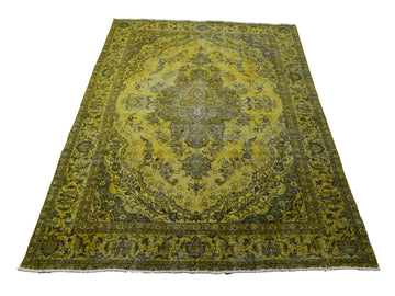 OVERDYED Vintage Persian Rug, 220 x 312 cm
