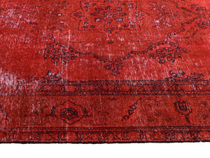 OVERDYED Vintage Persian Rug, 198 x 292 cm
