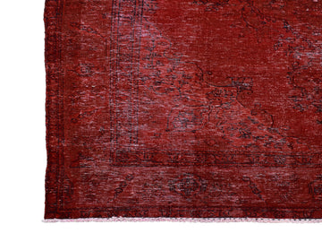 OVERDYED Vintage Persian Rug, 198 x 292 cm