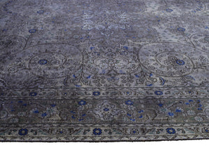 OVERDYED Vintage Persian Rug, 250 x 353 cm
