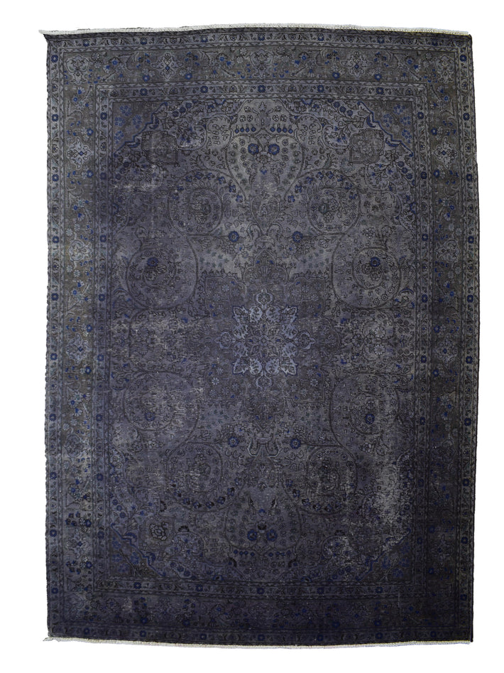 OVERDYED Vintage Persian Rug, 250 x 353 cm