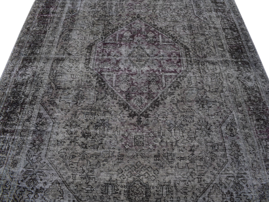 OVERDYED Vintage Persian Rug, 188 x 285 cm
