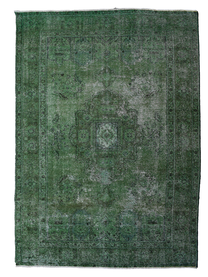 OVERDYED Vintage Persian Rug, 241 x 347 cm