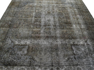 OVERDYED Vintage Persian Rug, 303 x 375 cm
