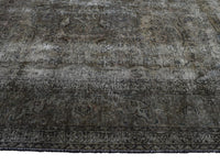 OVERDYED Vintage Persian Rug, 303 x 375 cm