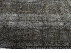 OVERDYED Vintage Persian Rug, 303 x 375 cm