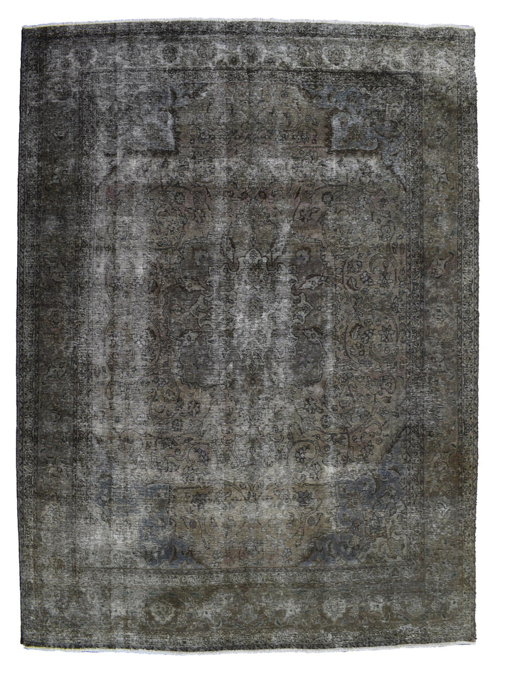 OVERDYED Vintage Persian Rug, 303 x 375 cm