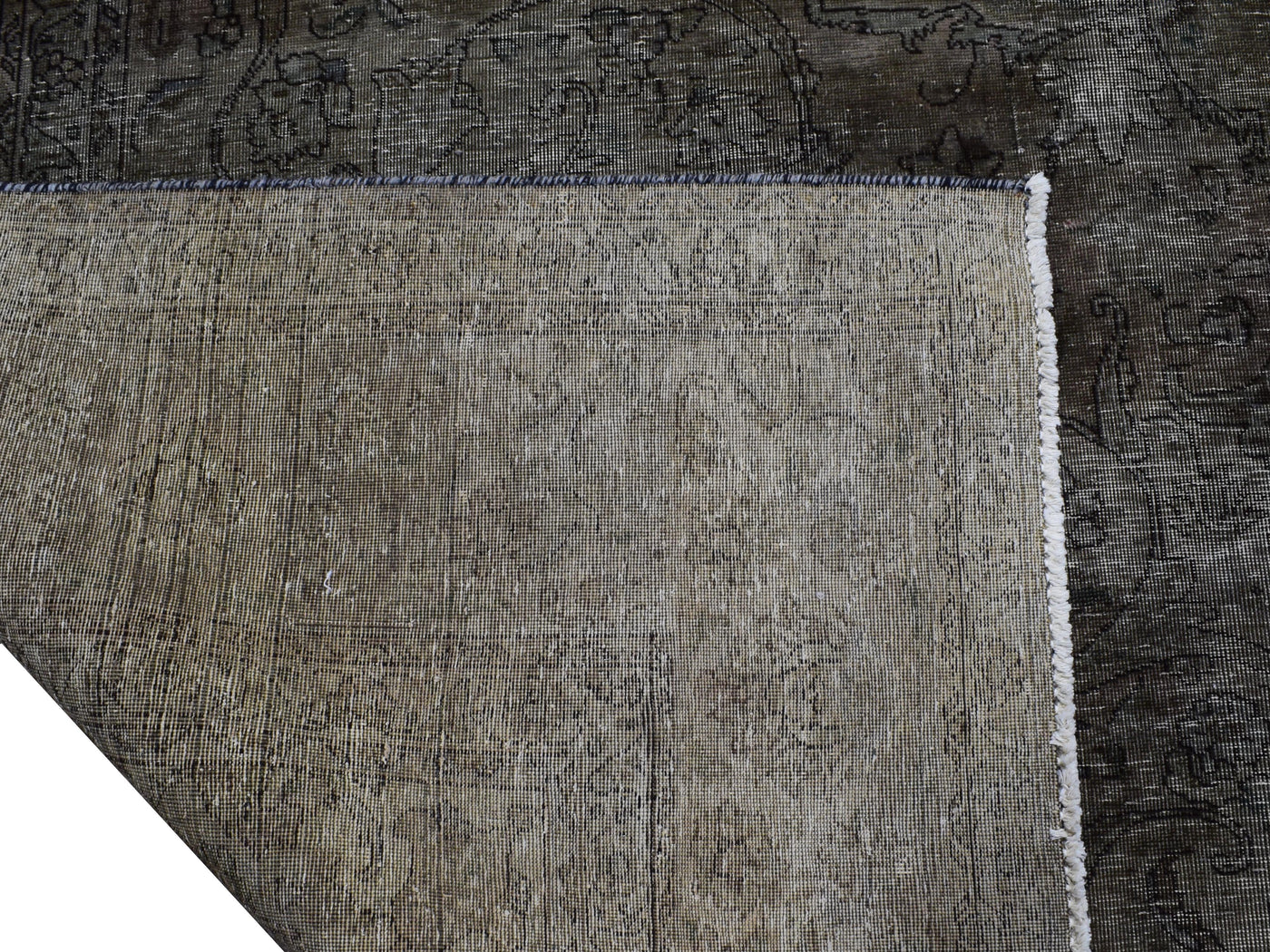 Vintage Overdyed Persian Rug – Alabaster Haze